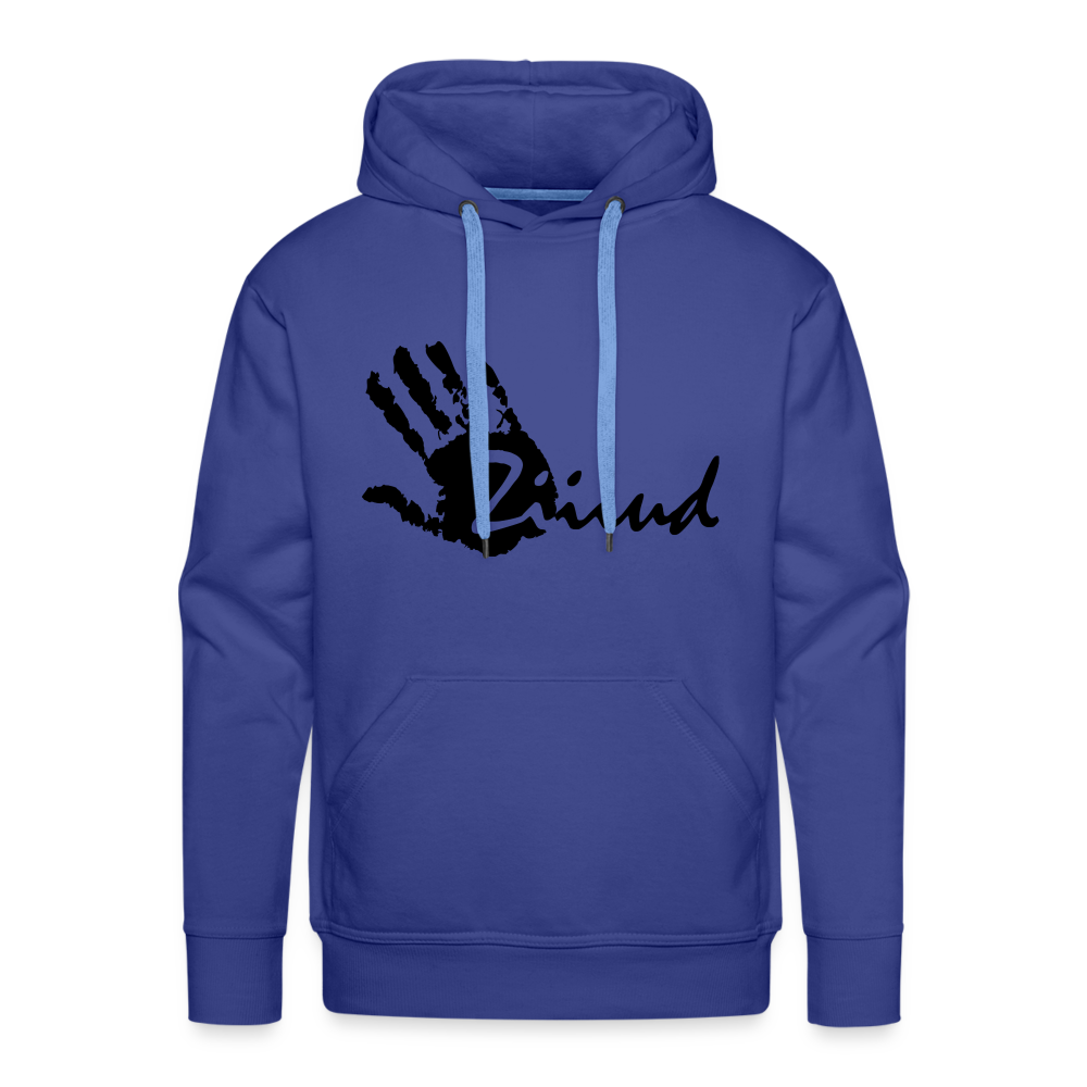 Ziiiud Hoodie Men - Logo Schwarz - Königsblau