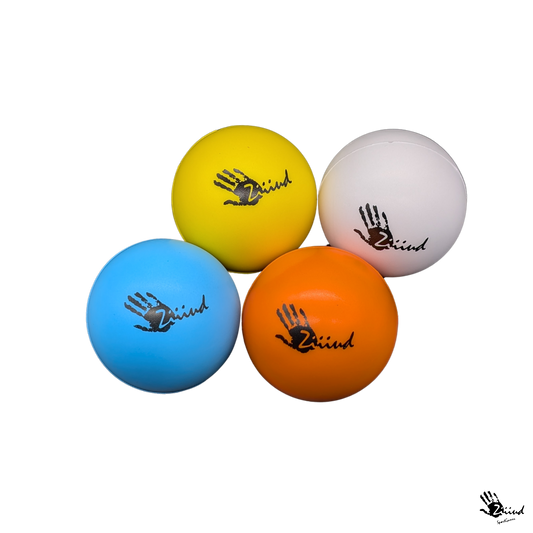 Ziiiud Ball Balls Blau Gelb Orange Weiss Wurfspiel Sportspiel Familienspiel